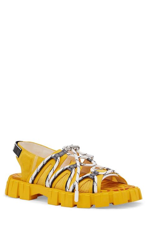 Fendi x Sarah Coleman Force FF Vertigo Trek Sandal (Men)